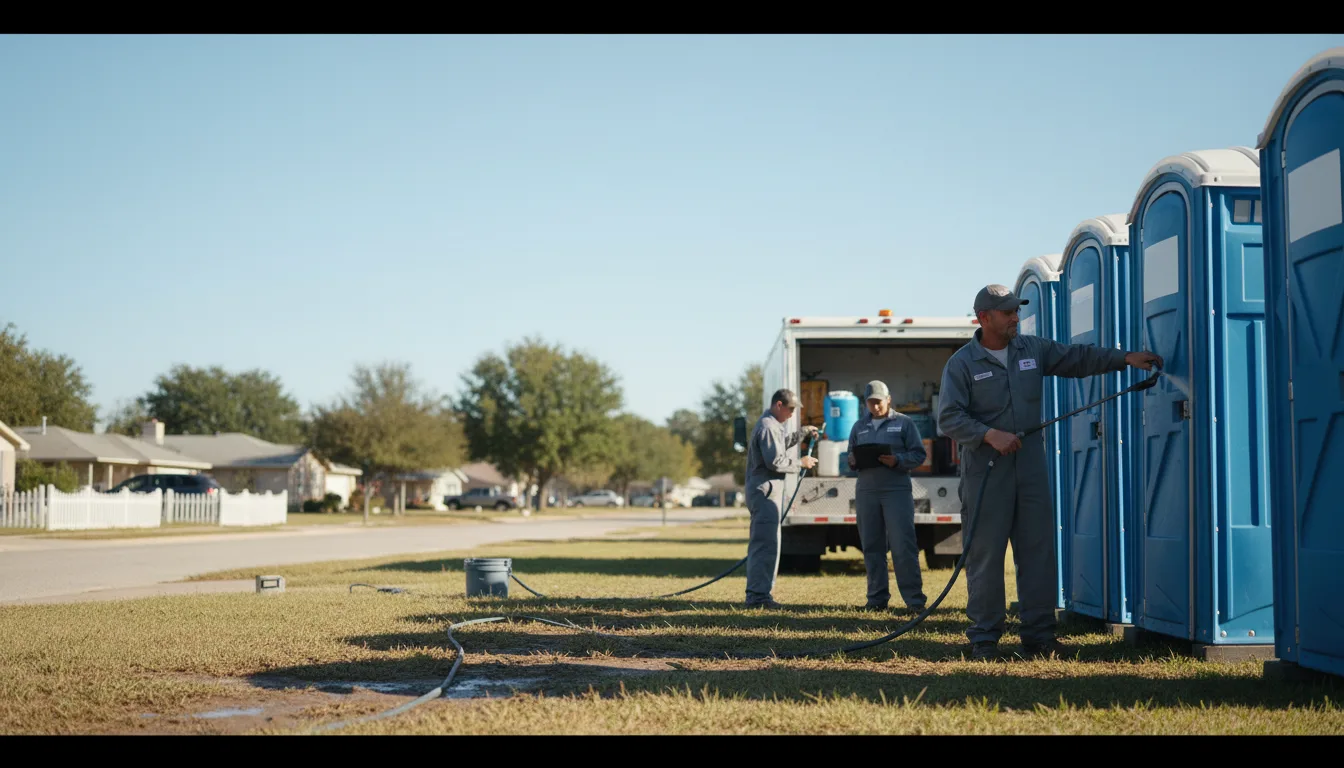 Long-Term Portable Toilet Rental in Center Point, IA near me